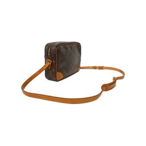 Louis Vuitton Trocadero Monogram Bag Shoulder Leather Brown